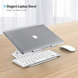 Nulaxy Laptop Stand, Ergonomic Height Angle Adjustable Computer Laptop