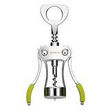 Wine Opener, Zinc Alloy Premium Wing Corkscrew Wine Bottle Opener