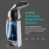 iSteam Steamer for Clothes [Home Steam Cleaner] Powerful Travel Steamer 7-in-1