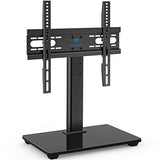 PERLESMITH Universal TV Stand - Table Top TV Stand for 37-55 inch LCD LED TVs - Height