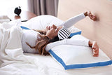 Utopia Bedding Gusseted Pillow (2-Pack) Premium Quality Bed Pillows - Side Back Sleepers