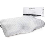 HOKEKI Contour Memory Foam Pillow Neck Pain Support, Neck Pillows