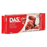 DAS Air-Hardening Modeling Clay, 1.1 Lb. Block, Terra Cotta Color (387100)