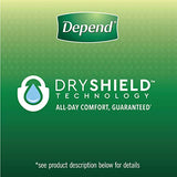 Depend FIT-FLEX Incontinence Underwear for Women, Disposable, Maximum Absorbency