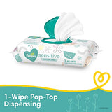 Baby Wipes, Pampers Sensitive Water Based Baby Diaper Wipes, Hypoallergenic