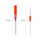 Piercing Needles， 10pcs Ear Nose Piercing Needles IV Catheter Needles for Piercing Sterilised Body (14G-1)