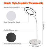 Miady LED Desk Lamp Eye-Caring Table Lamp, 3 Color Modes with 4 Levels