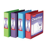 Cardinal 3 Ring Binders, 2 Inch Binder with Round Rings, Holds 475-Sheets