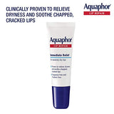 Aquaphor Lip Repair Ointment - Long-lasting Moisture to Soothe Dry Chapped Lips