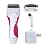 Panasonic Electric Shaver for Women, Cordless 3 Blade Razor, Pop-Up Trimmer