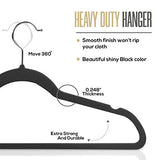 Utopia Home Premium Non Slip Velvet Hangers - Heavy Duty - Coat Suit Hangers