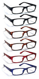 6 Pack Reading Glasses by BOOST EYEWEAR, Traditional Frames in Black, Tortoise Shell