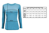 Natural Uniforms Women's Under Scrub Tee Crew Neck Long Sleeve