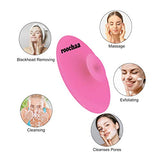 Extra Soft Silicone Face Scrubber Cleanser Brush Pad-Handheld Manual Massager