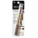 Revlon Brow Fantasy Pencil & Gel, Brunette [105] 0.11 oz