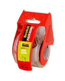 Scotch Sure Start Packaging Tape, 1.88"x 22.2 yd, Designed for Packing