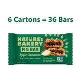 Nature’s Bakery Whole Wheat Fig Bars, Apple Cinnamon, Real Fruit, Vegan, Non-GMO