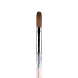 Rolabling Nail Art Brush Acrylic Brush Nail Pen with Symphony Diamond Handle Manicure Design Nail Art Tool (14#)