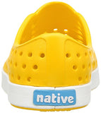 Native Shoes, Jefferson, Kids Shoe, Crayon Yellow/Shell White, 4 M US Big Kid