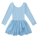 Ballet Clothes for Toddler Girls Adorable Dance Leotards With Tutu 3T 4T Long Sleeve