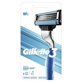 Gillette3 Men's Razor handle 2 Refills