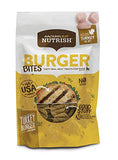 Rachael Ray Nutrish Burger Bites Real Meat Dog Treats, Turkey Burger Recipe, 12 Ounce