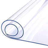 LovePads 1.5mm Thick 2pcs 12 x 12 Inches Clear Desk Cover Protector, Rectangular