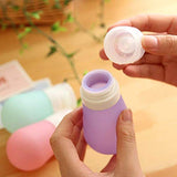 Portable Travel Bottles Set, AMMAX Leak Proof Squeezable Silicon Tubes Travel