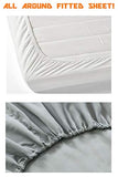 Premium Hotel Quality 1-Piece Fitted Sheet, Luxury & Softest 1500 Thread Count Egyptian