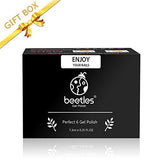 Beetles Winter Green Gel Nail Polish Kit - Olive Green Avocado Gel Polish Set Navy Blue Dark Blue Turquoise Soak Off Nail Lamp Nail Gel Kit, 7.3 ml Each Bottle Gifts Box