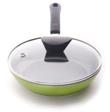 8" Earth Frying Pan Lid in Tempered Glass, by Ozeri