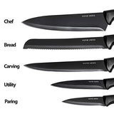 Chef Knife Set Knives Kitchen Set - Stainless Steel Kitchen Knives Set Kitchen Knife Set