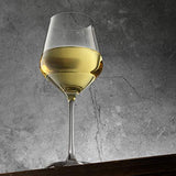 JoyJolt Layla White Wine Glasses, Set of 4 Italian Wine Glasses, 13.5 oz Clear Wine Glasses