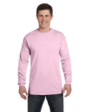 Comfort Colors Adult Long Sleeve Tee, Style 6014 (Small, Blossom)
