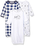 Touched by Nature baby girls Organic Cotton Nightgown, Arctic, Preemie US