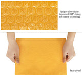 HBlife 4x8 Inches Kraft Bubble Mailers Self Seal Padded Envelopes, Pack of 50
