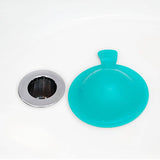 StopShroom STBLU232 Universal Stopper Plug Cover for Bathtub, Bathroom and Kitchen