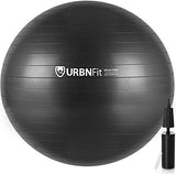 URBNFit Exercise Ball (Multiple Sizes) for Fitness, Stability, Balance & Yoga Ball