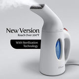 iSteam Steamer for Clothes [Home Steam Cleaner] Powerful Travel Steamer 7-in-1