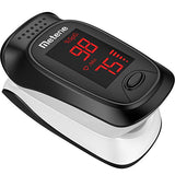 Fingertip Pulse Oximeter, Blood Oxygen Saturation Monitor with Alarming Beep