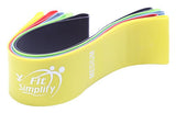 Fit Simplify Resistance Loop Exercise Bands for Home Fitness, Stretching