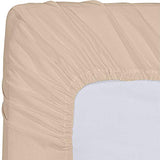 Utopia Bedding Fitted Sheet - Soft Brushed Microfiber - Deep Pockets, Shrinkage and Fade