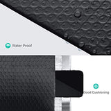 GSSUSA Black Poly Bubble Mailers 6x10 Padded Envelopes #0 Shipping Envelopes