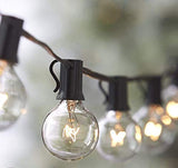 2-Pack Lemontec String Lights, 25FT Vintage Backyard Patio String Light