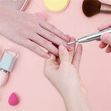ELEVEN EVER Electric Nail Drill, Professional Portable Nail File Drill Grinder Manicure Pedicure Tools for Polishing, Sanding, Removing Gel and Acrylic Nails (silver) … (silver) (ND-01siilver)