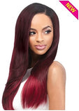 Outre Velvet Brazilian 100% Remi Human Hair Weave - YAKI (10", 1B - OFF BLACK)