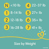 Diapers Newborn/Size 0 (< 10 lb), 84 Count - Pampers Swaddlers Disposable Baby Diapers