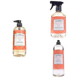 Caldrea Kitchen Set, Tangelo Palm Frond, 3 ct: Dish Soap (16 fl oz), Hand Soap (10.8 fl oz), Countertop Spray (16 fl oz)