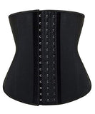 YIANNA Waist Trainer for Women Underbust Latex Sport Girdle Corsets Cincher
