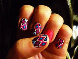 Jamberry Nail Wraps: Southwestern Diamond (Full Sheet)